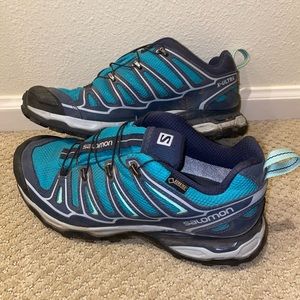 Blue Salomon x-ultra hiking shoes